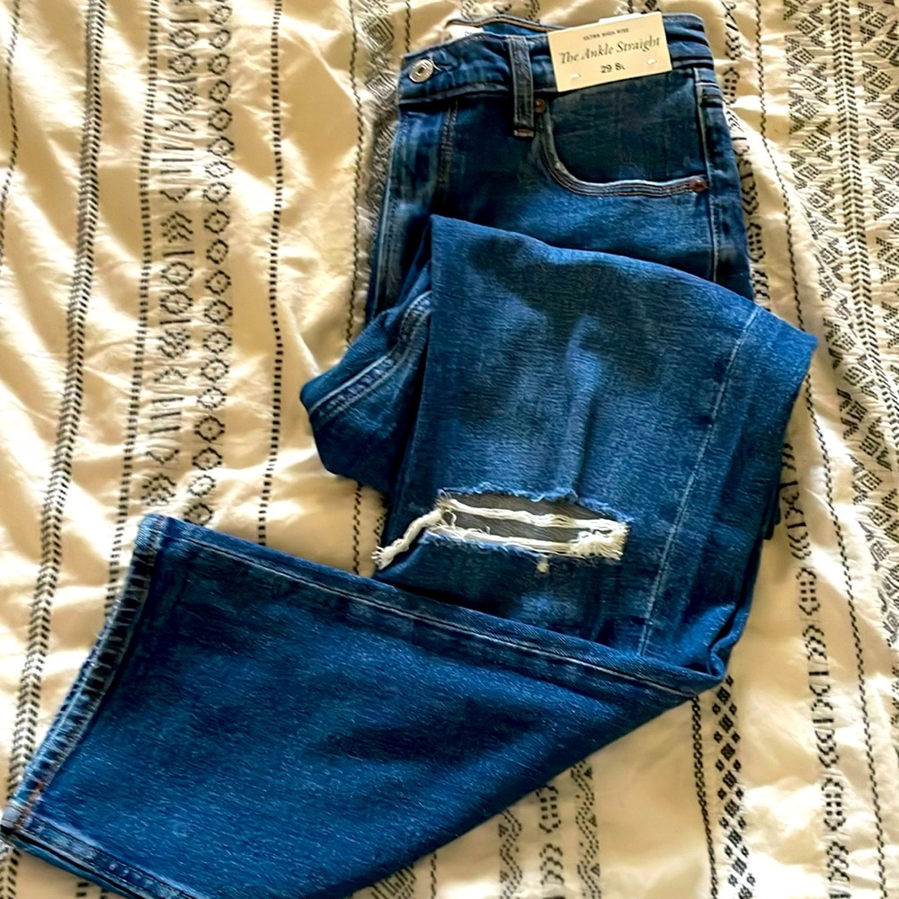 Women’s Ultra High Rise “The Ankle Straight” Jeans